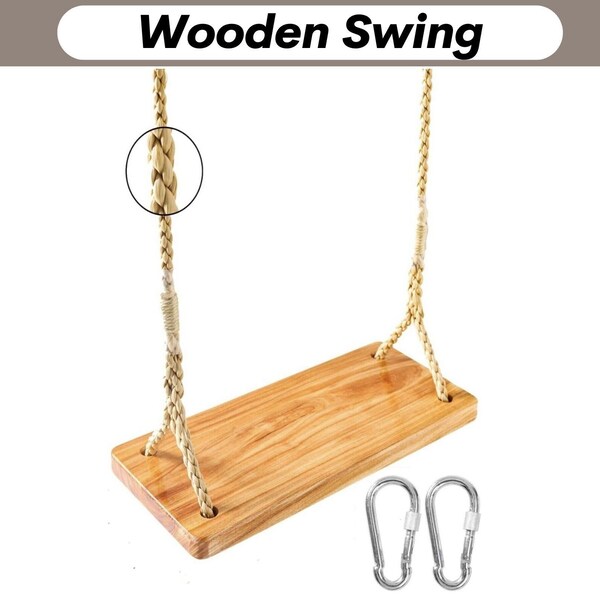 Wooden Swing - Etsy