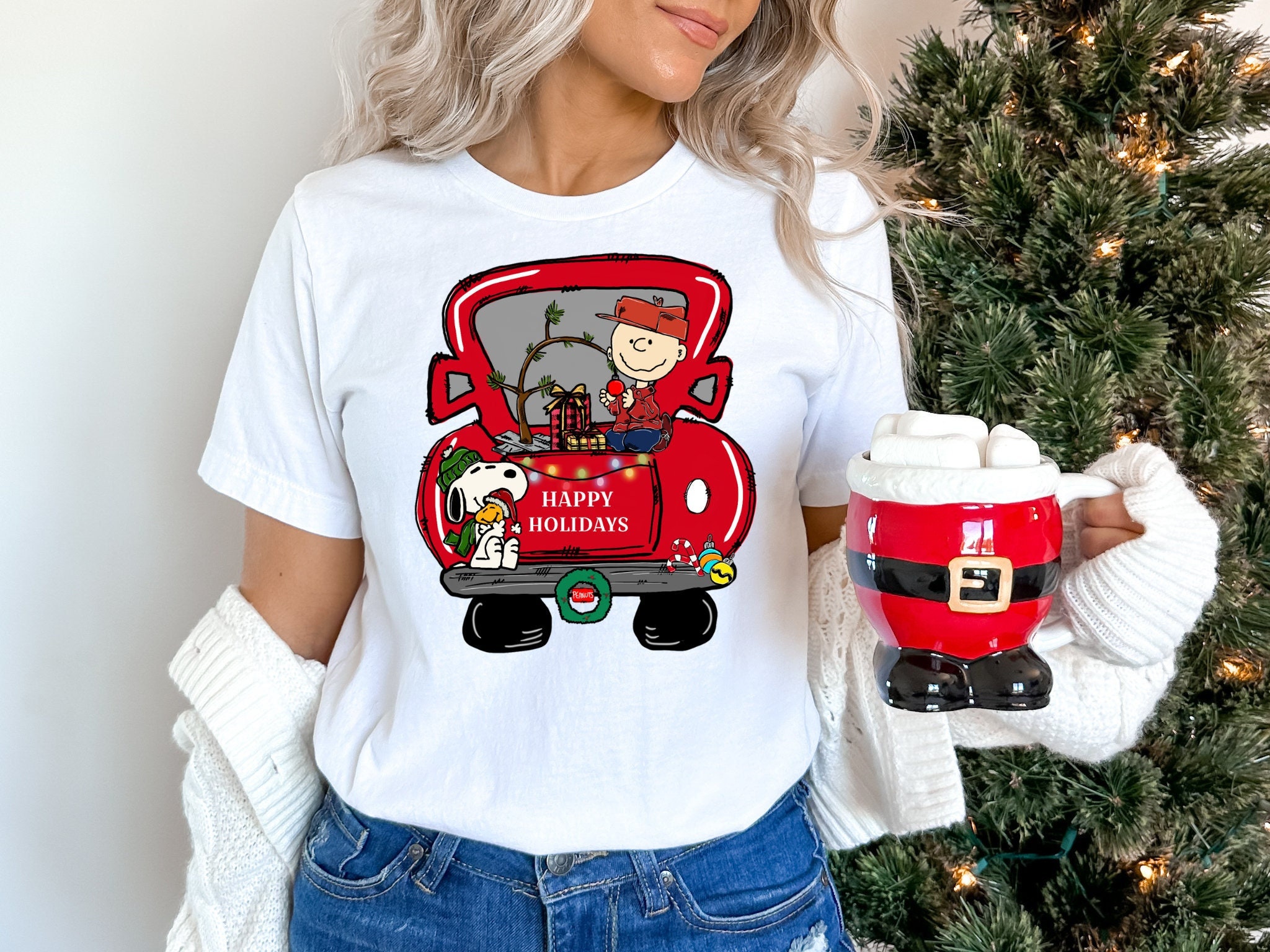Discover Happy Holidays, Christmas T-Shirt