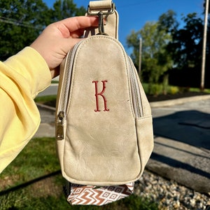 vintage monogram sling