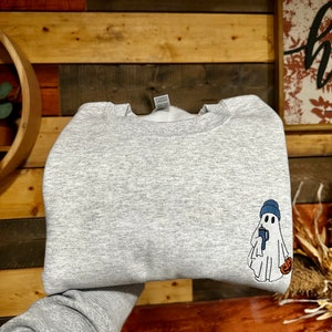 Ghosty embroidered sweatshirt