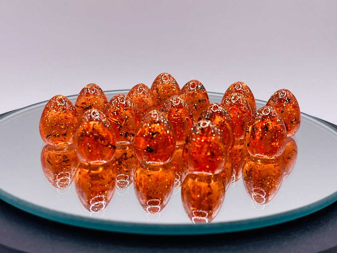 Wingspan Blood Orange Handmade Eggs Set of 15 Etsy