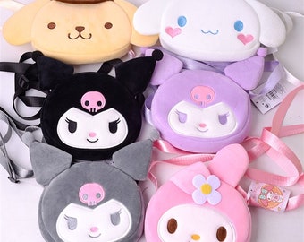 Buy Kawaii Cinnamoroll Sanrio Plush Bag My Melody Anime Handbags