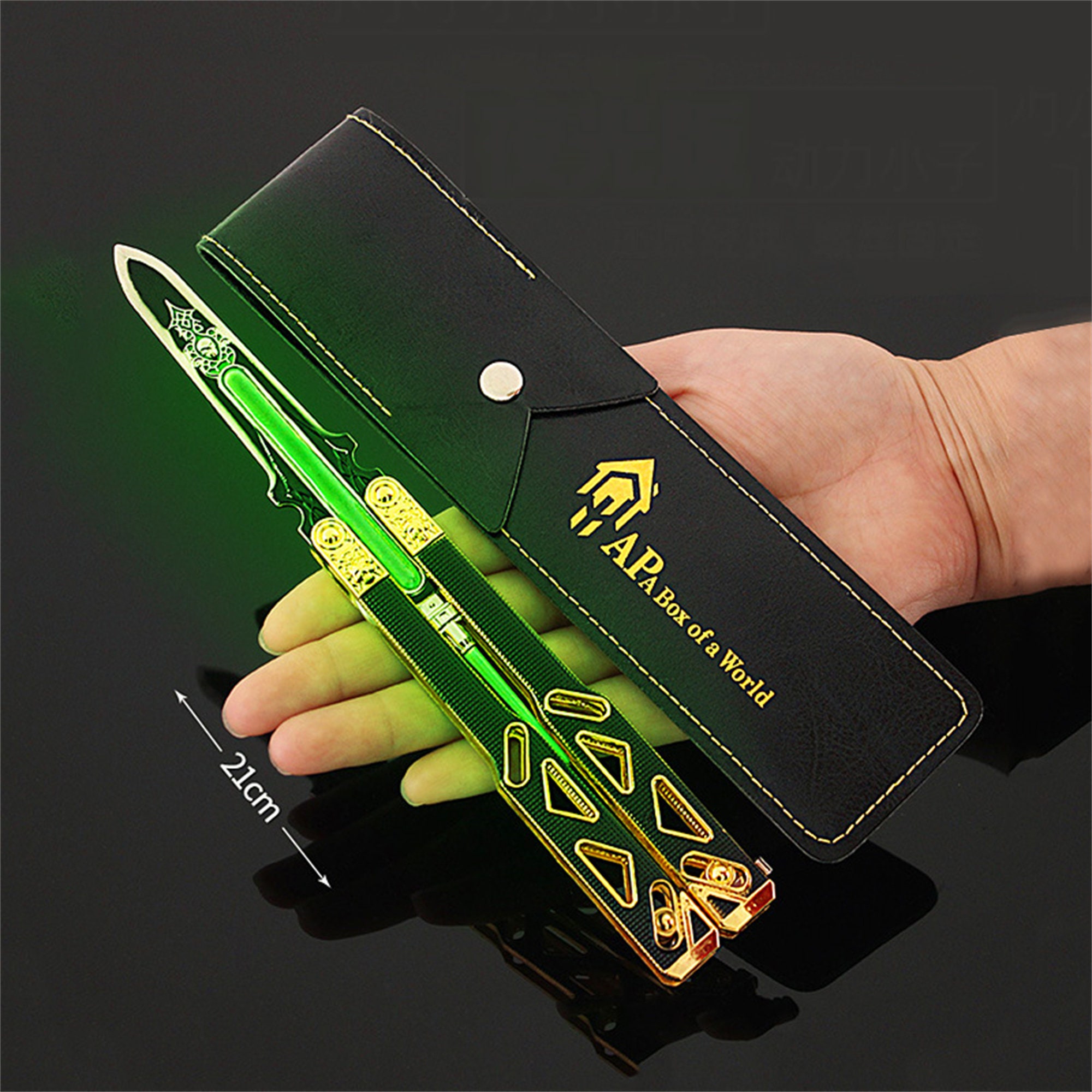 Apex Legends Octane Heirloom Alloy Butterfly Knife Fluorescent Etsy