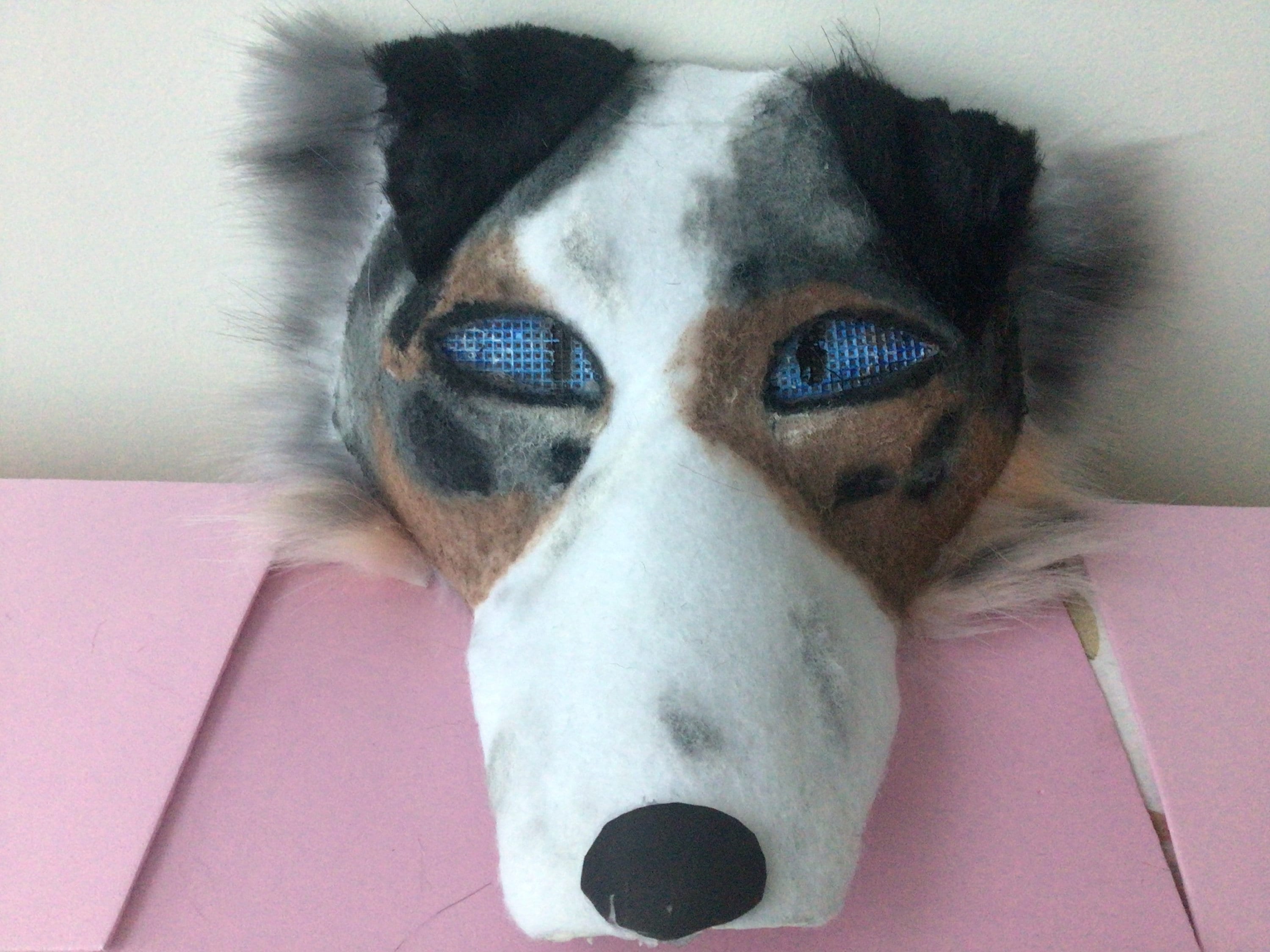 Wolf Dog Therian Mask 