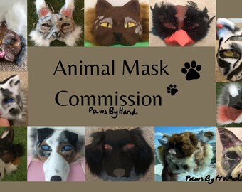 Commissions - Therian/cosplay/furry Mask commissions !