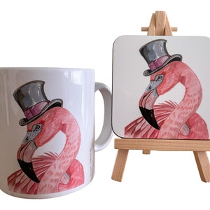 Flamingo Mug, cute Flamingo, Flamingo Gifts, flamingo mugs, flamingo gift, mugs, immagine 5