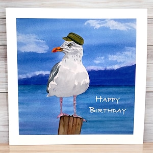 Cartes d'anniversaire mouette, carte d'anniversaire mouette, cartes mouette, cartes d'anniversaire mouette drôles, cartes d'anniversaire drôles, art mouette, mouettes