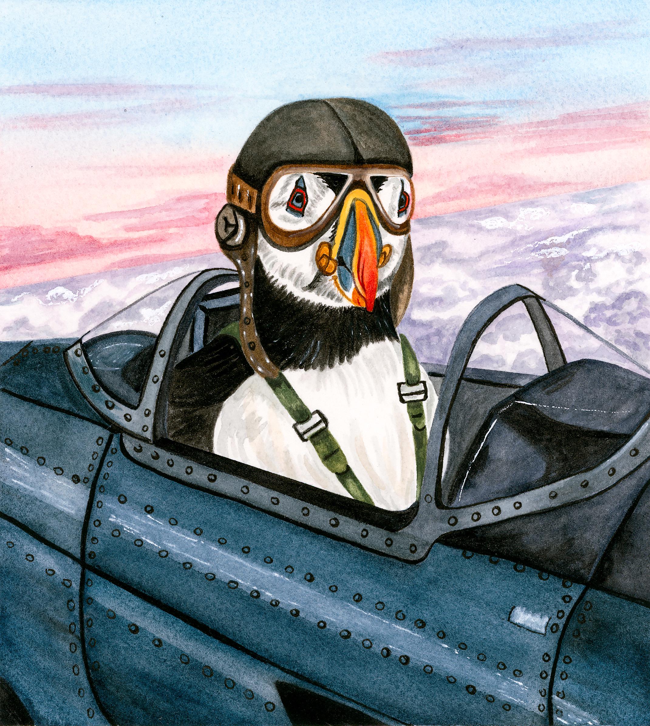 パフィン様 Fathers Day Cards, Fathers Day Puffin Card, Puffin Cards, Cards