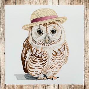 Cartes chouette effraie des clochers, cartes chouettes fantaisistes, cartes chouettes, cartes oiseaux, cartes pour les amoureux de la faune, cartes chouettes mystiques, animaux des bois, cartes des bois