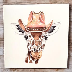 Giraffe Geburtstagskarte, Giraffe Karte, Geburtstagskarten, Geburtstagskarte, personalisierte Giraffe Karte, Giraffe Karten, lustige Giraffe Karten, Magnet