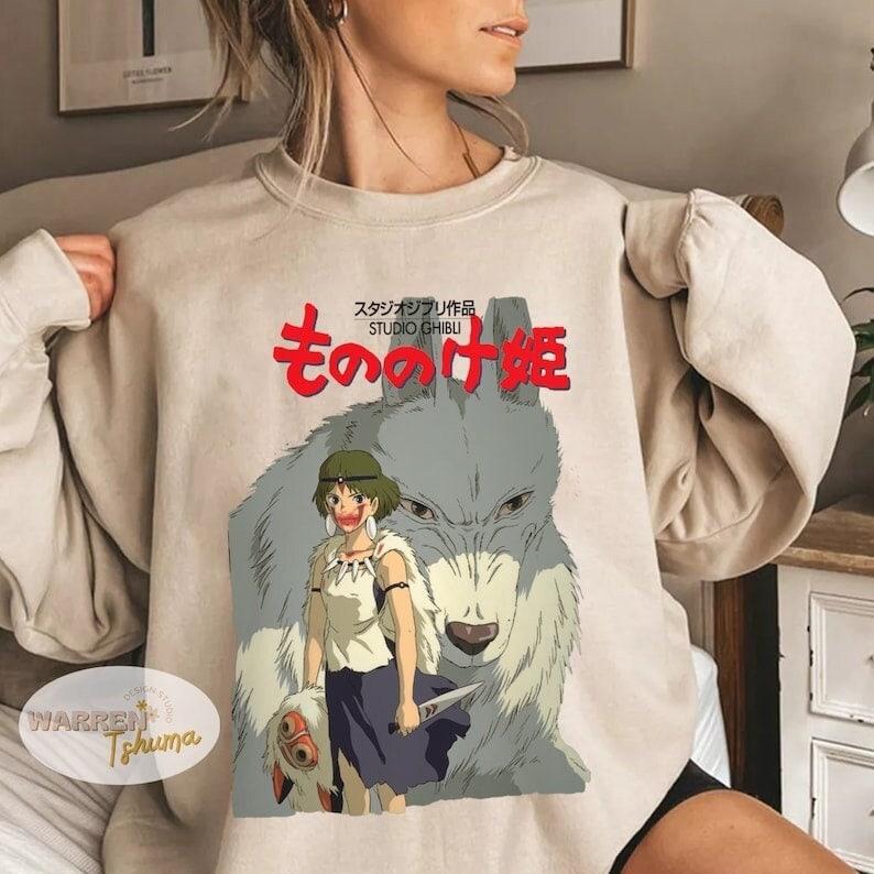 Princess Mononoke Shirt - Etsy