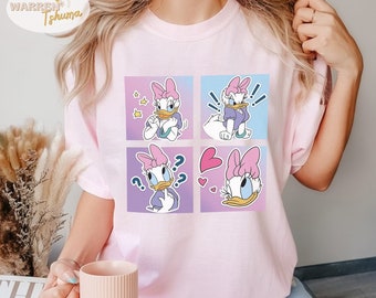 Daisy Duck Emotion Shirt, Disney Daisy Shirt, Daisy Duck Trip Shirt, Disneyland Daisy Duck Shirt, Disney Girl Trip Shirt, Disney Shirt