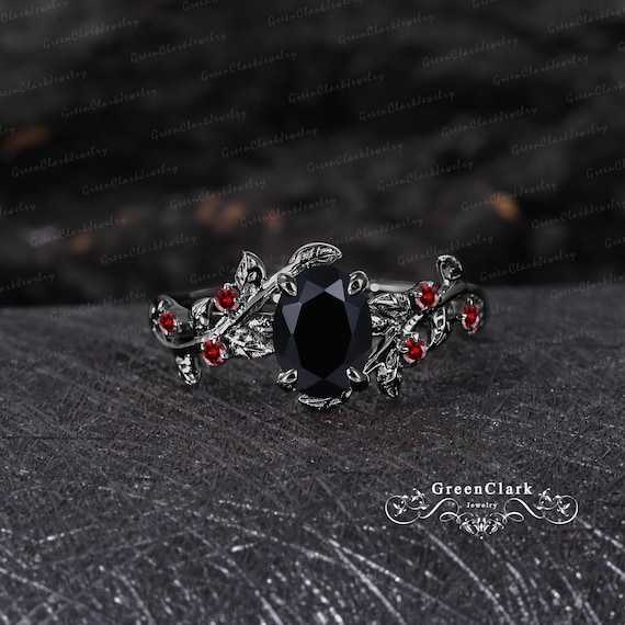 1/2 Black Onyx 1/2 Leaf Earrings 1/2 Black Onyx 1/2 Leaf Earrings
