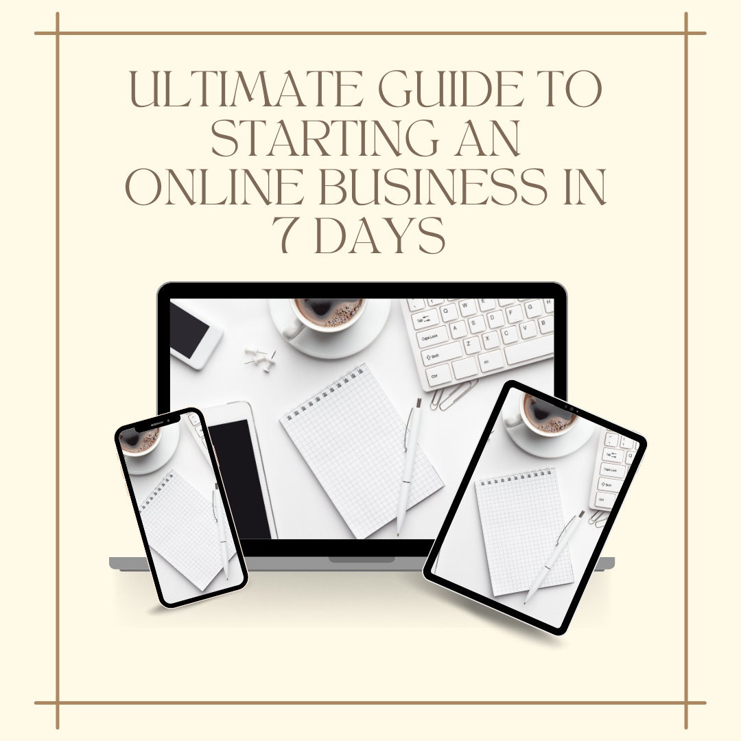 Best Laptop For Starting An Online Business Ultimate Guide to Starting an Online Business - Etsy