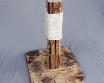 Limited Edition half-timbered scratching post