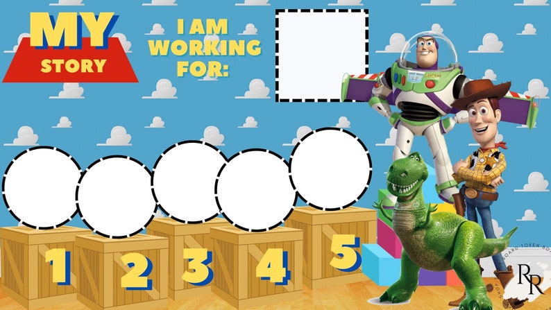 Toy Story Token Board image 1