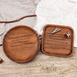 Valet Tray for Dad, Father's Day Gift, New Dad Gifts, Catch All Table Tray, Coming Home is the Best Part of my day, Valet Tray, Key Tray