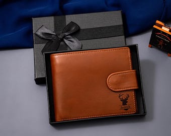 Personalized Wallet, Mens Wallet, Custom Engraved Wallet, Groomsmen Wallet, Leather Wallet, Boyfriend Gift for Men, Christmas Gift for Him