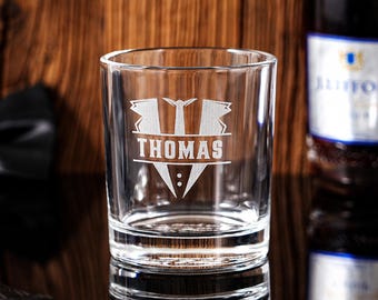 Personalized Groomsmen Whiskey Glasses, Engraved Old Fashion, Best Man Gift, Gift for Him, Couples, Graduation, Retirement, Christmas Gifts