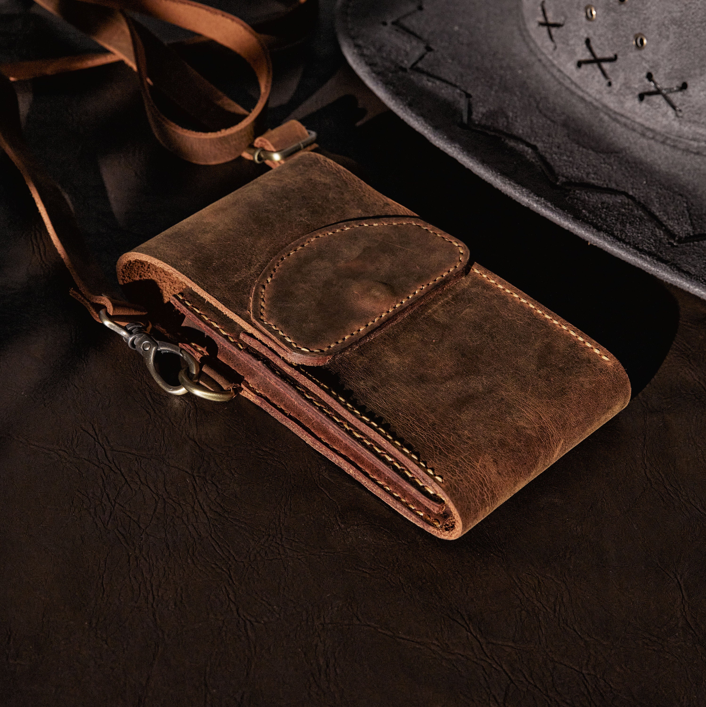 Men Purse Crossbody Bag Leather Holster Case with Belt Clip Cell Phone  Pouch for iPhone Xs Max Holst…See more Men Purse Crossbody Bag Leather  Holster