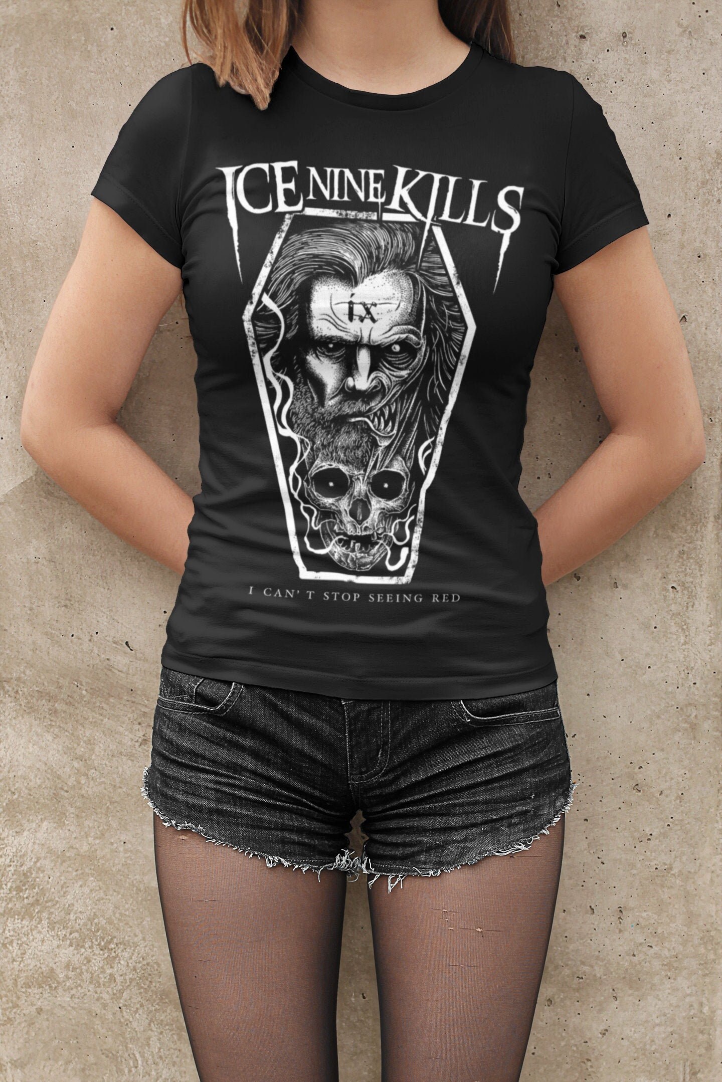 Ice Nine Kills Tour 2023 Ice Nine Kills Tshirt Metal Band Etsy