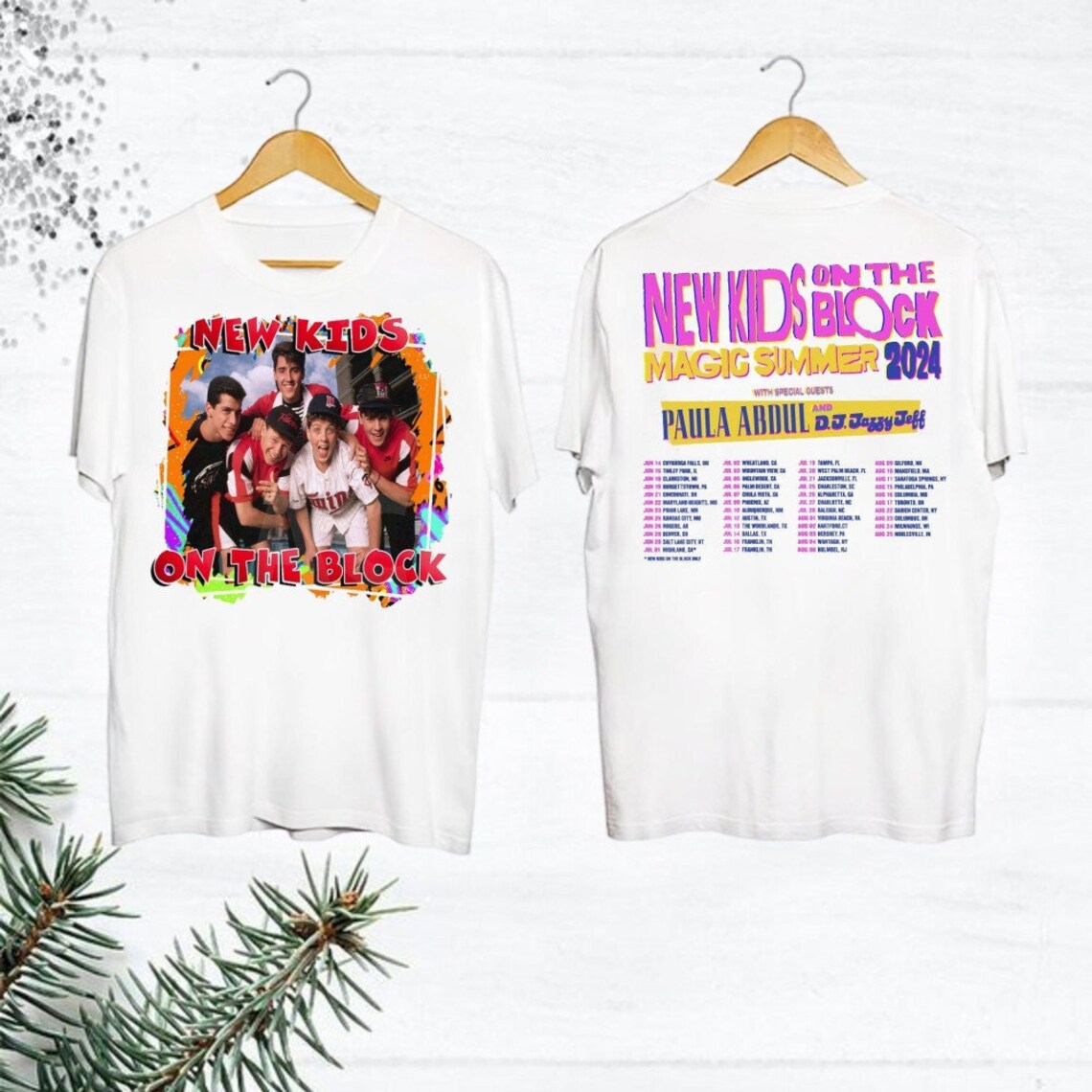 NKOTB the Magic Summer Tour 2024 Shirt New Kids on the Block Etsy Canada