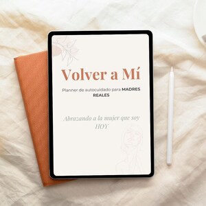 Planner semanal de autocuidado para madres | Planner digital PDF sin fechas | Organización emocional y bienestar | Volver a Mí