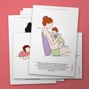 Cartes de positions d’allaitement