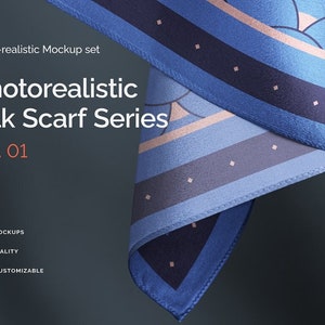 Schal Mockup / Studio Serie 01