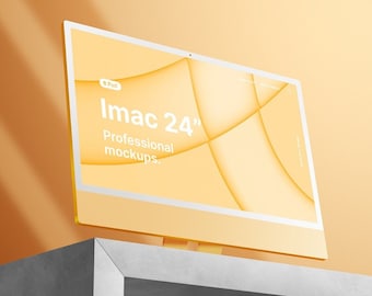 Imac 24" Professional Mockups