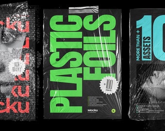 Wrinkled Plastic Textures Bundle