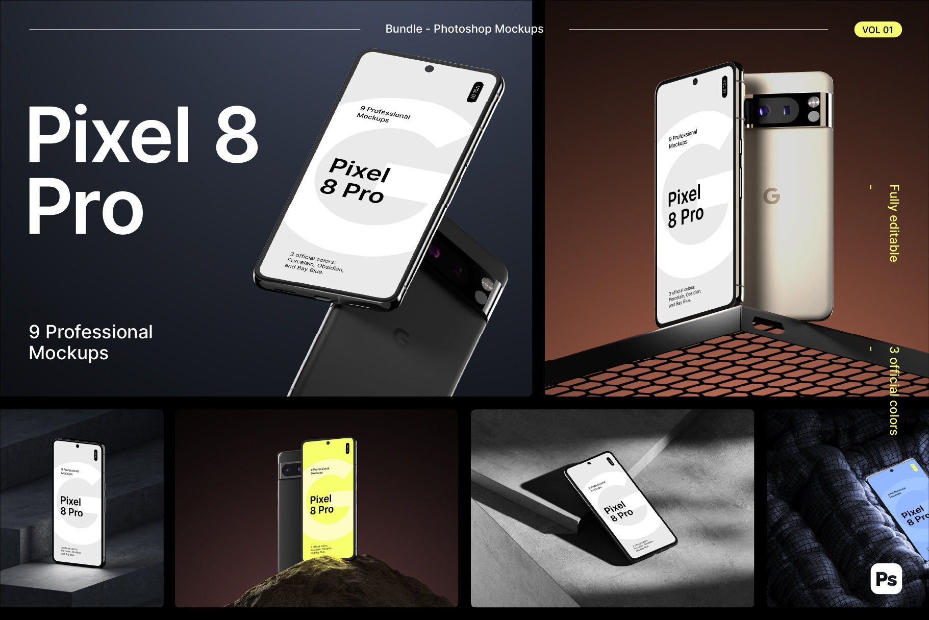 Google Pixel 8 Pro - モックアップ - Etsy 日本