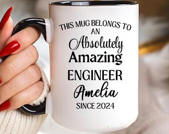Engineer Coffee Mug - Gift for Engineering Student or Graduate