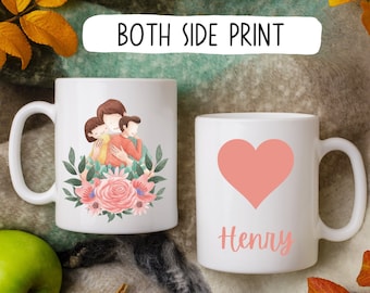Personalized Dad Mug, Custom Photo Gift for Father