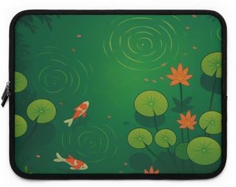 Green Lily Pad Desk Mat, Water Lilies Mouse Pad, Botanical Desk Pad, Tranquil Office Desk Mat, Aesthetic Desk Decor, Cute Anime Desk Mat