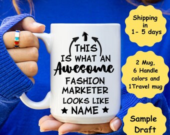 Marketer Gift, Gift for Marketer, Marketing Strategy, Social Media Manager, Canva Template, Marketer