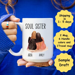 Best Friend Gift, Soul Sister, Soul Sister Gift, Birthday Gift, Personalized Gift, Gift for Her, BFF