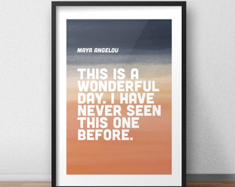 This is a Wonderful Day I Have Never Seen This One Before - Etsy