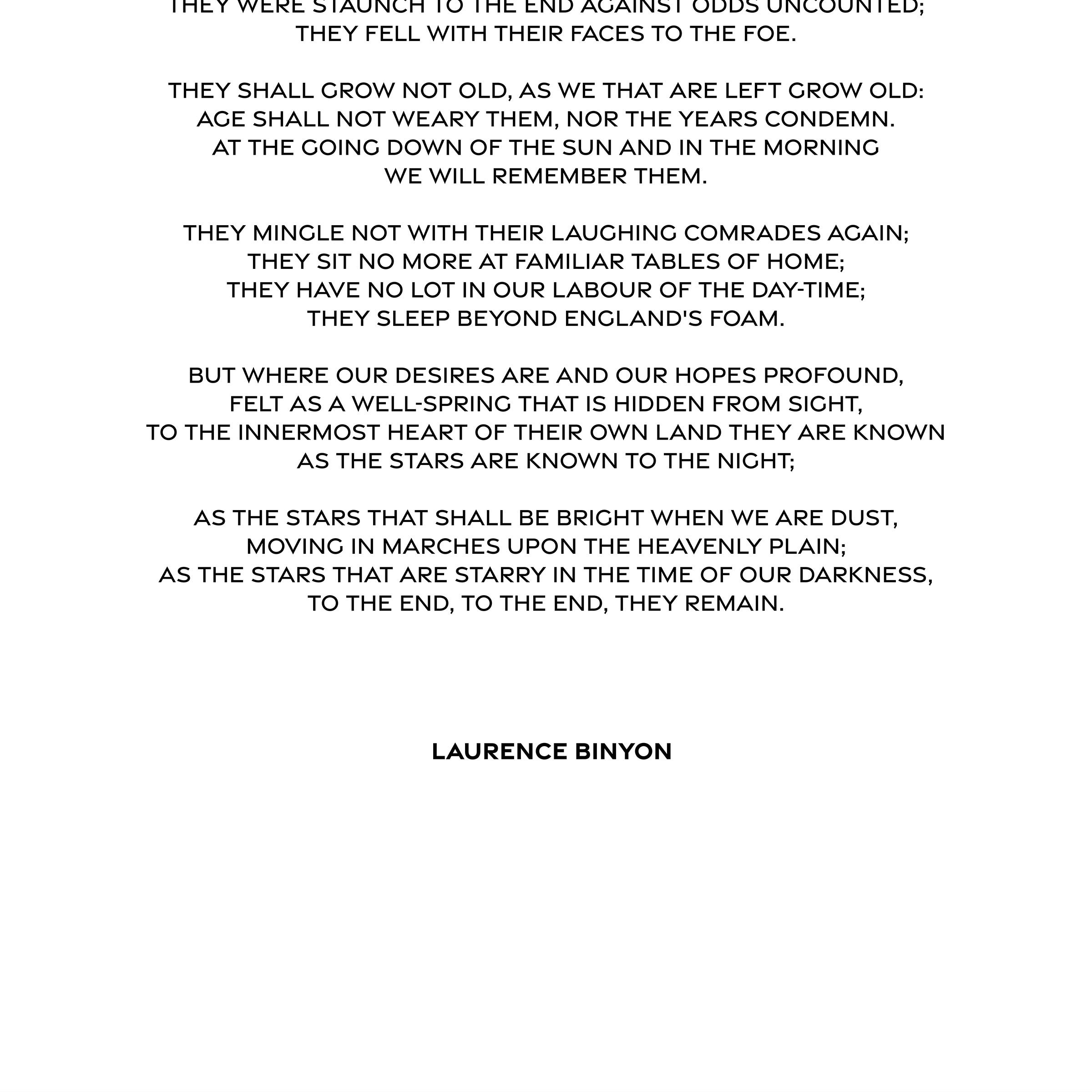 Remembrance Day Poem for the Fallen at the Going Down of the Sun and in the Morning We Will Remembrance Day Poem for the Fallen at the Going Down of the Sun and in the Morning We Will