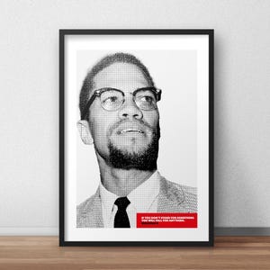 Malcolm X Quote &#39;If you don&#39;t stand for something you fall for everything&#39;