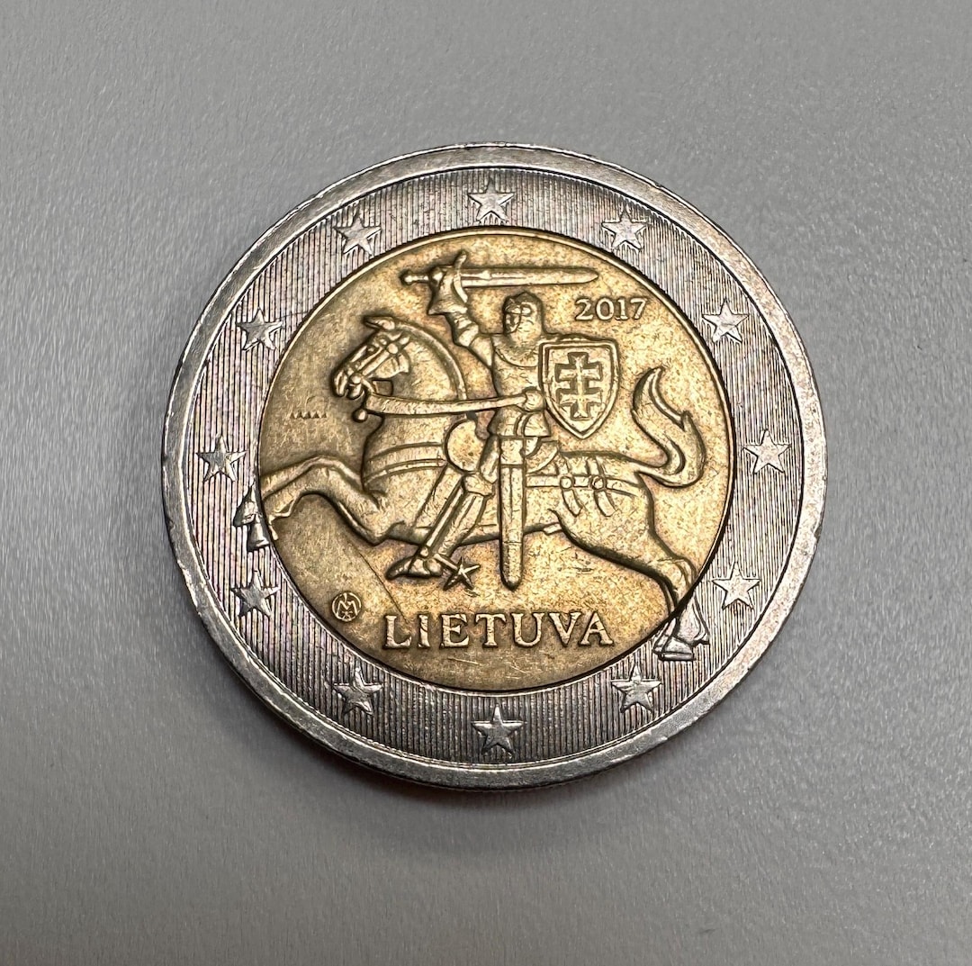 2 Euro Coin Lithuania 2017 With Mint Error - Etsy