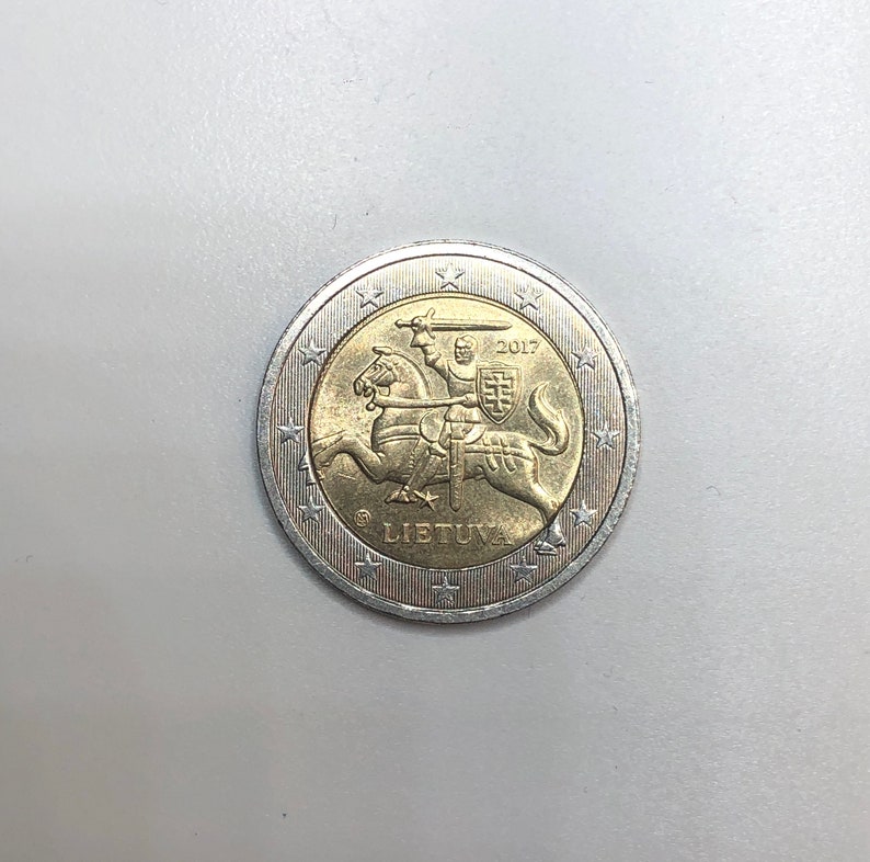 2 euro Münze Münzprägung Litauen 2017, Lietuva, 3 Bild 2