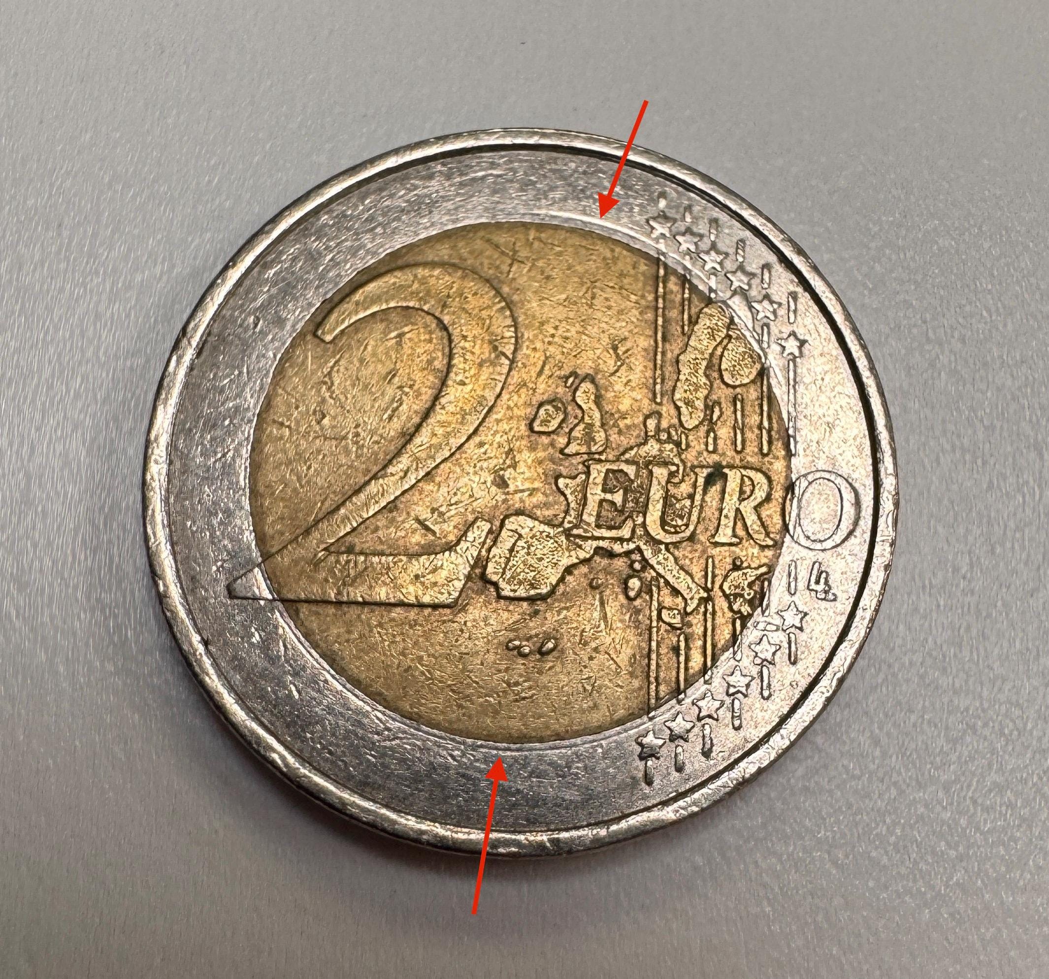 2ユーロ硬貨 ドイツ 2004 J ミントエラーあり - Etsy 日本