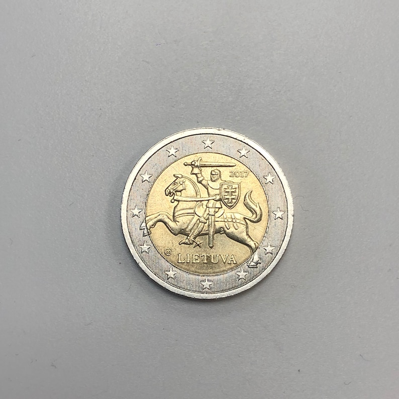 2 Euro Münze 2017 Lietuva Litauen mit leichtem Etsy.de 2 Euro Münze 2017 Lietuva Litauen mit leichtem Etsy.de