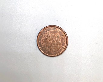 2001年 10セントユーロ硬貨 スペイン - スペイン貨幣収集品