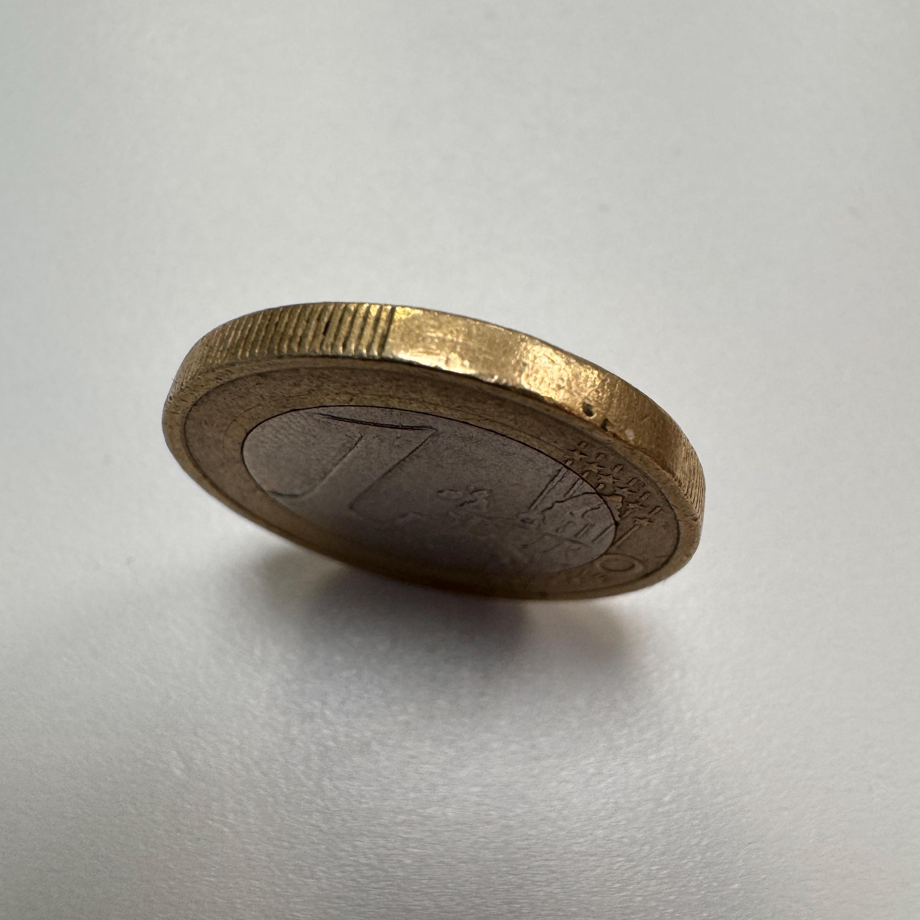 1ユーロ硬貨 ドイツ 2002 D （ミントエラーあり） - Etsy 日本