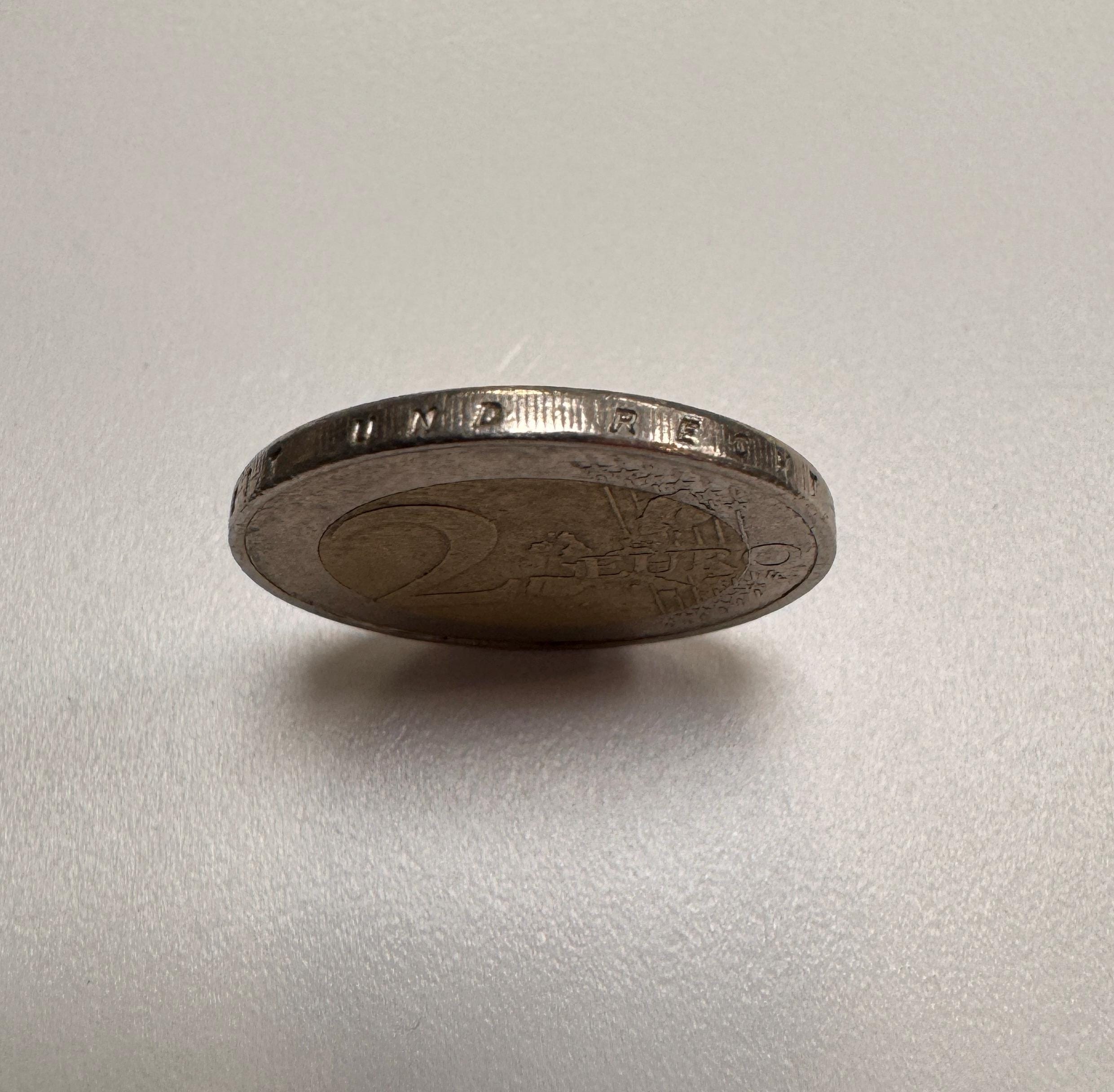 2ユーロ硬貨 ドイツ 2002 D （ミントエラーあり） - Etsy 日本