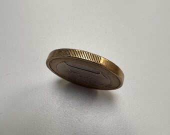 2000年フランス製1ユーロ硬貨（造幣局の誤りあり） - Etsy 日本