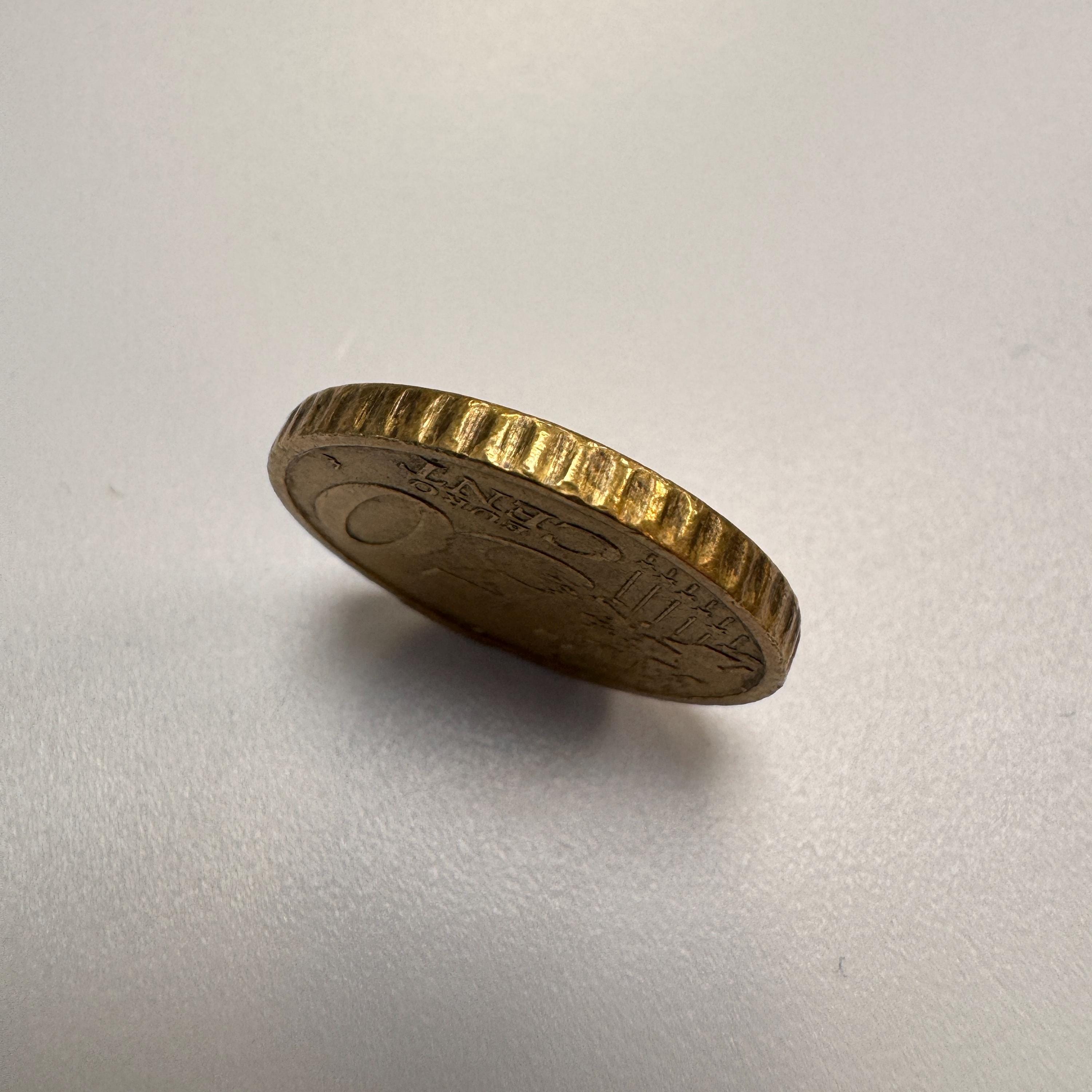 2002年イタリア50ユーロセント（欠陥あり） - Etsy 日本