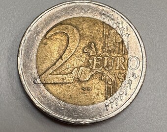 2ユーロ硬貨 ドイツ 2002 D （ミントエラーあり） - Etsy 日本